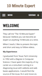 Mobile Screenshot of 10minuteexpert.com